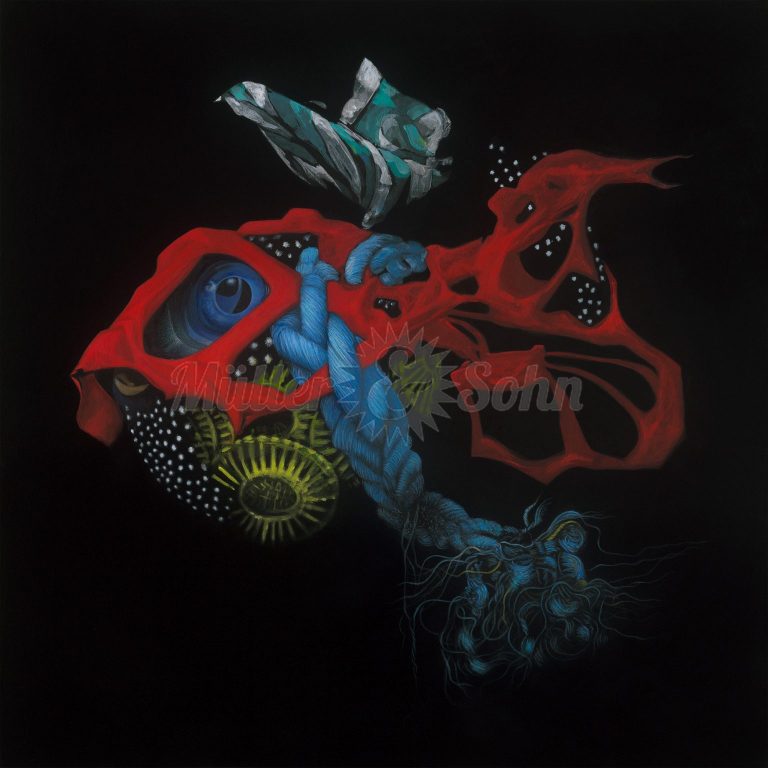 Arothron Acryl auf Holz 50x50cm Müller&Sohn 2022
